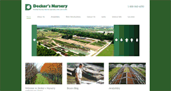 Desktop Screenshot of deckersnursery.com